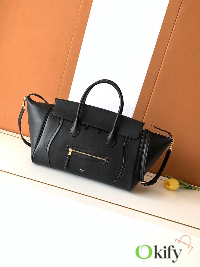 Okify Celine 2026 New Luggage Bag Black 36x22x16cm - 1