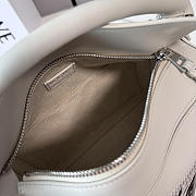 Okify Loewe Fringe Puzzle Bag White 24x16x10.5cm - 6