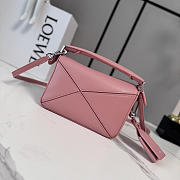 Okify Loewe Featherlight Puzzle Bag Pink 17.5x12x7.5cm - 2