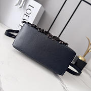 Okify Loewe Fringe Puzzle Bag Black 24x16x10.5cm - 6