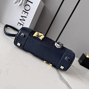 Okify Loewe Amazona 23 Cropped Denim Bag 23x10x11cm - 2