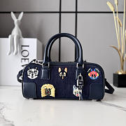 Okify Loewe Amazona 23 Cropped Denim Bag 23x10x11cm - 1