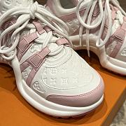 Okify Louis Vuitton V Archlight Pink Women Sneakers 28247 - 2