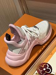 Okify Louis Vuitton V Archlight Pink Women Sneakers 28248 - 4
