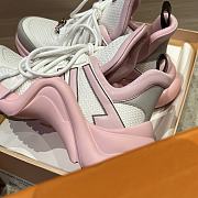 Okify Louis Vuitton V Archlight Pink Women Sneakers 28248 - 5