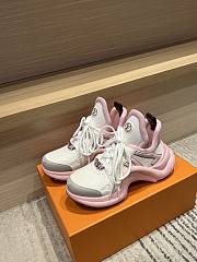 Okify Louis Vuitton V Archlight Pink Women Sneakers 28248 - 3