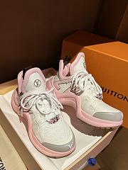 Okify Louis Vuitton V Archlight Pink Women Sneakers 28248 - 6