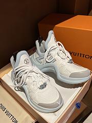 Okify Louis Vuitton V Archlight Blue Women Sneakers - 5