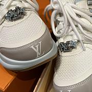 Okify Louis Vuitton V Archlight Blue Women Sneakers - 3