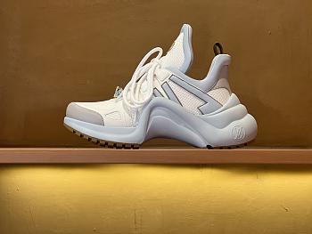 Okify Louis Vuitton V Archlight Blue Women Sneakers