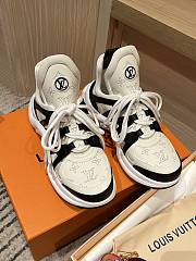 Okify Louis Vuitton V Archlight Black And White Women Sneakers - 5