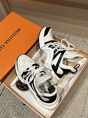 Okify Louis Vuitton V Archlight Black And White Women Sneakers - 2