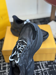 Okify Fendi 2026 Black Mesh Sneakers Unisex 6cm - 5
