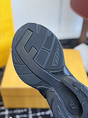 Okify Fendi 2026 Black Mesh Sneakers Unisex 6cm - 4