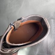 Okify Zegna Dark Brown Men Boots - 3