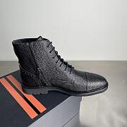 Okify Zegna Black Men Boots - 6