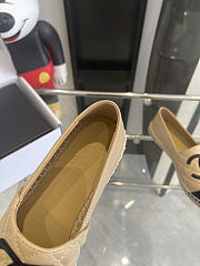Okify CC Beige And Black Espadrilles Shoes  - 6
