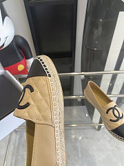 Okify CC Beige And Black Espadrilles Shoes  - 4