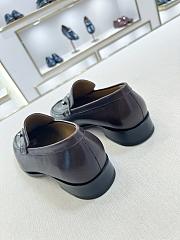 Okify Christian Louboutin Dark Brown Men Loafers - 4