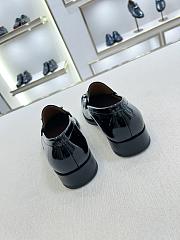 Okify Christian Louboutin Black Patent Men Loafers 28298 - 2