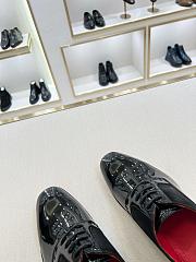 Okify Christian Louboutin Black Patent Men Loafers 28299 - 3