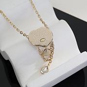 Okify CC Gold Necklace With Diamond 28306 - 4
