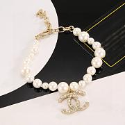 Okify CC Gold Bracelet With Pearl And Diamond 28307 - 3