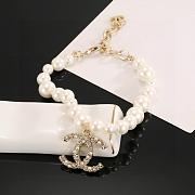 Okify CC Gold Bracelet With Pearl And Diamond 28307 - 5