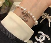 Okify CC Gold Bracelet With Pearl And Diamond 28307 - 2