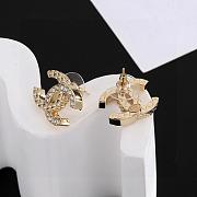 Okify CC Gold Earrings With Diamond 28308 - 4