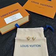 Okify Louis Vuitton Gold Earrings With Pearl - 3