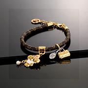 Okify Louis Vuitton Gold Bracelet With Charm - 2