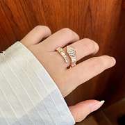 Okify Bvlgari Gold Ring With Diamond - 3