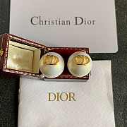 Okify Dior Gold And Pearl Earrings  - 6