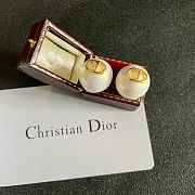 Okify Dior Gold And Pearl Earrings  - 5