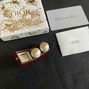 Okify Dior Gold And Pearl Earrings  - 4