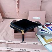 Okify MiuMiu Black Wallet 5M0522 10x10cm - 6