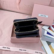 Okify MiuMiu Black Wallet 5M0522 10x10cm - 5
