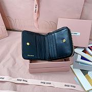 Okify MiuMiu Black Wallet 5M0522 10x10cm - 4