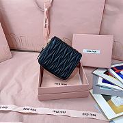 Okify MiuMiu Black Wallet 5M0522 10x10cm - 2