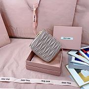 Okify MiuMiu Beige Wallet 5M0522 10x10cm - 5