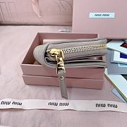 Okify MiuMiu Beige Wallet 5M0522 10x10cm - 4
