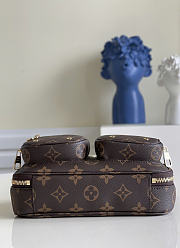 Okify Louis Vuitton Utility Crossbody Bag Brown M80446 18x11x10cm - 6