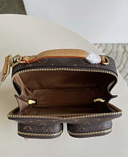 Okify Louis Vuitton Utility Crossbody Bag Brown M80446 18x11x10cm - 3