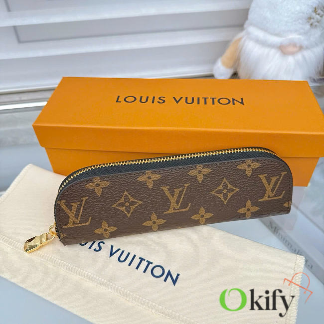 Okify Louis Vuitton Charlotte Black Pencil Pouch GI1477 20x7x2cm - 1