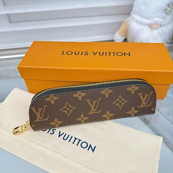Okify Louis Vuitton Charlotte Black Pencil Pouch GI1477 20x7x2cm