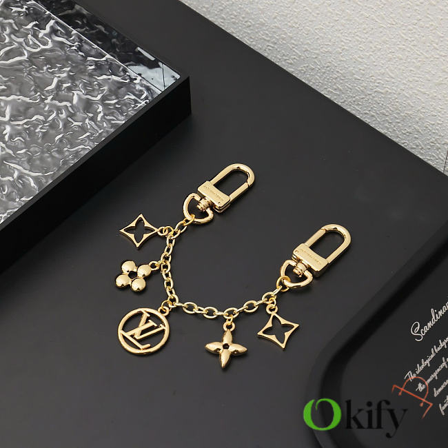 Okify Louis Vuitton Gold Key Chain M01006 - 1