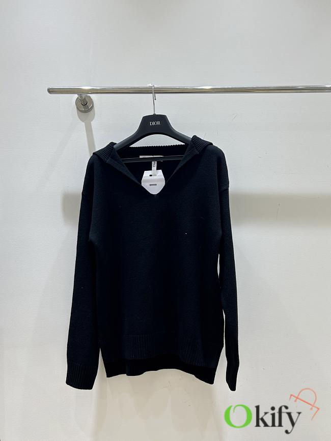 Okify Dior Black Sweater - 1