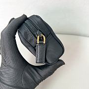 Okify Prada Black Pouch Gold Hardware 1NA339 12x8x3.5cm - 4