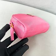 Okify Prada Pink Pouch Gold Hardware 1NA339 12x8x3.5cm - 5